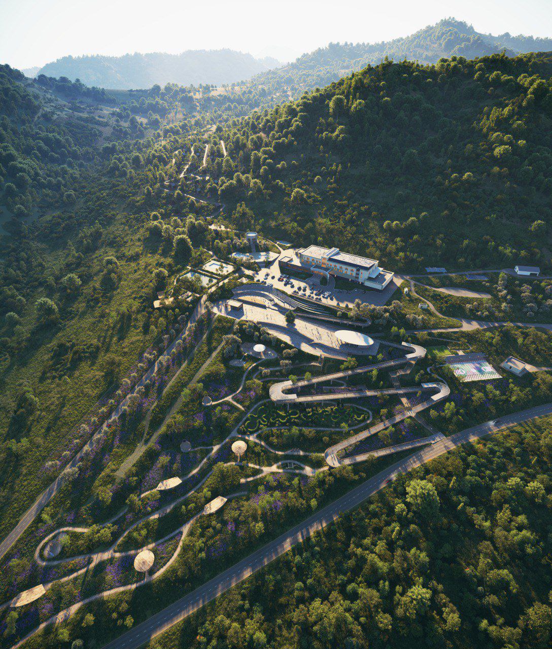 Ландшафтный мастерплан на Алтае